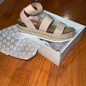 Steve Madden Kimmie Platform Sandals - blush